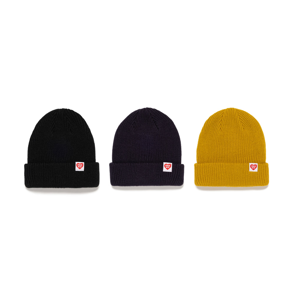 2025AW HUMAN MADE CLASSIC BEANIE 基本款 LOGO 保暖 毛帽 帽子 現貨 HM30GD073