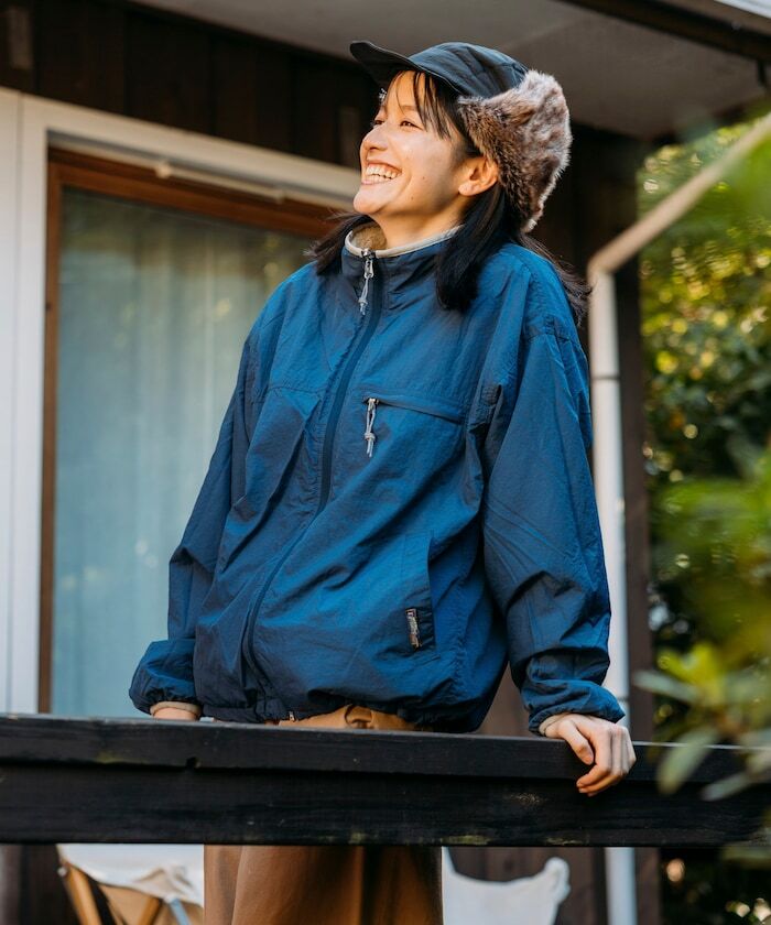 🇯🇵 FREAK'S STORE 2WAY 雙面穿 尼龍抓絨外套 立領 拉鍊 撞色 滾邊設計 / 預購