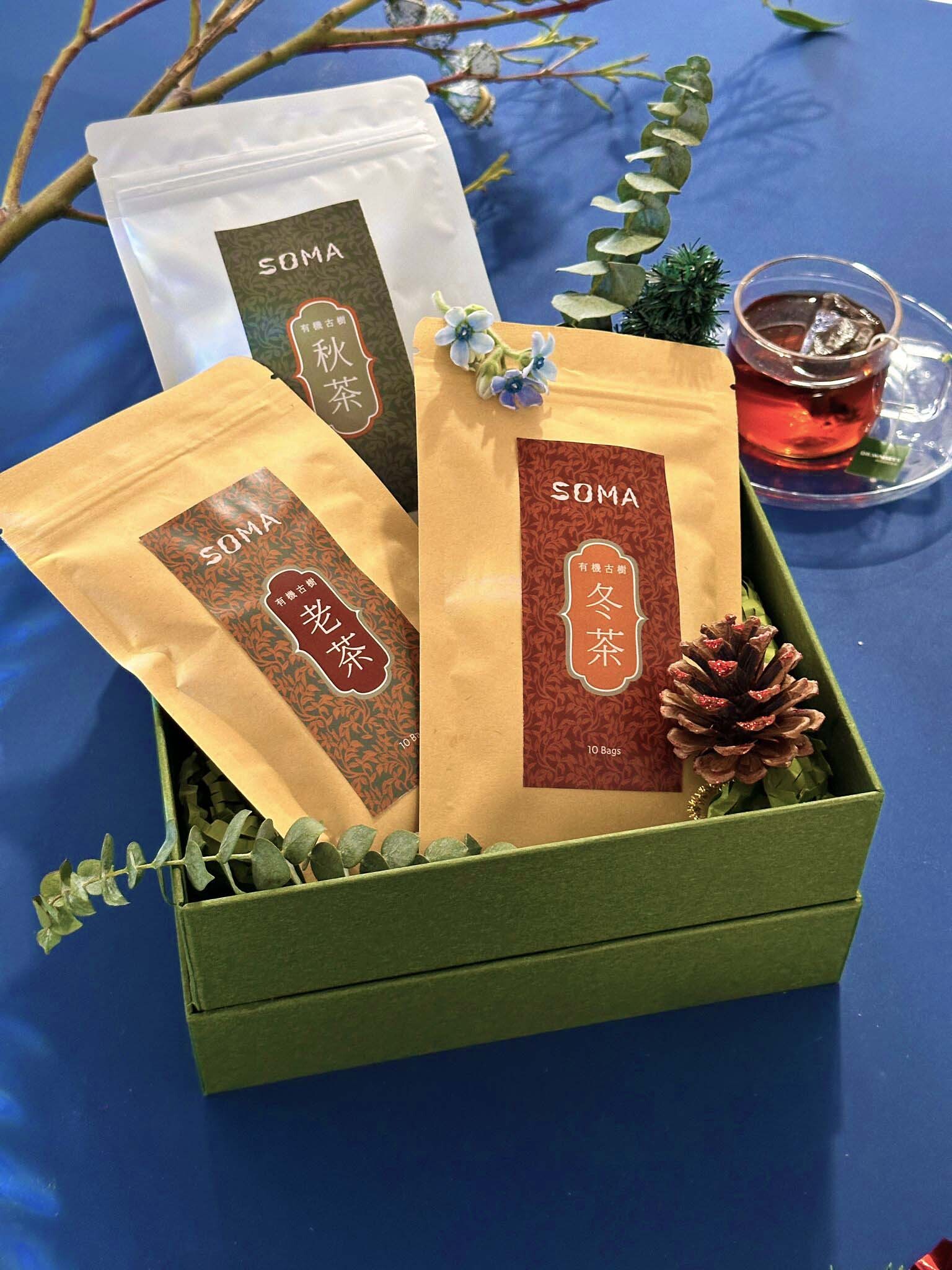 純淨無染・傳承古法茶包 🎁 盒子