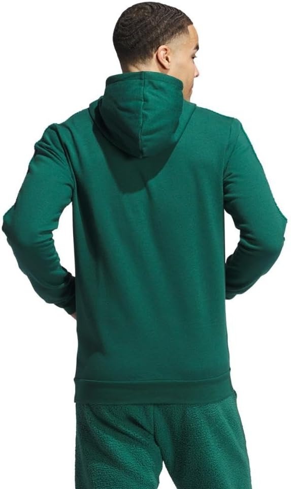 【直播】adidas LL121366 男裝連帽衛衣(綠色)