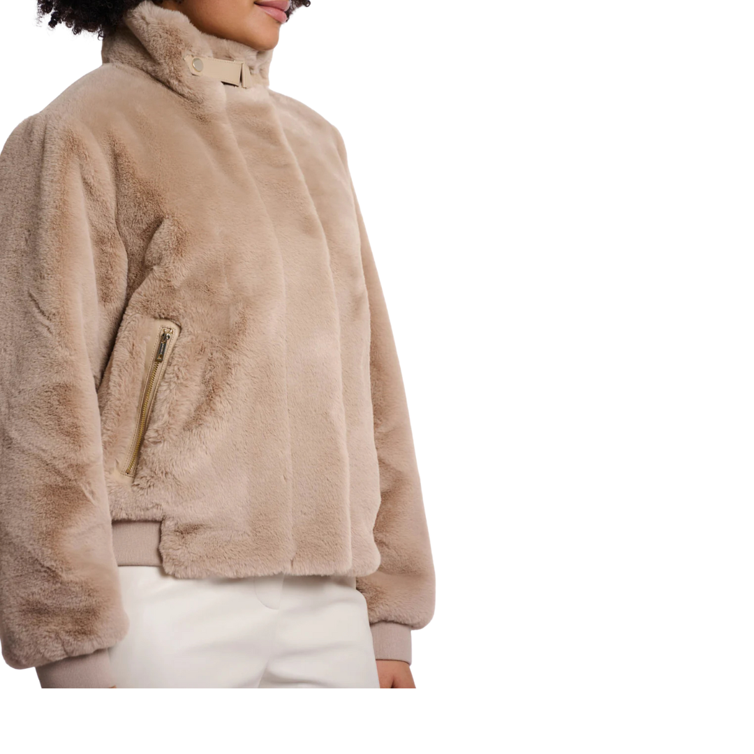 1RN1220-003 RINO & PELLE Short Fake Fur Jacket #Ambra.7002511 (C-EU-E)