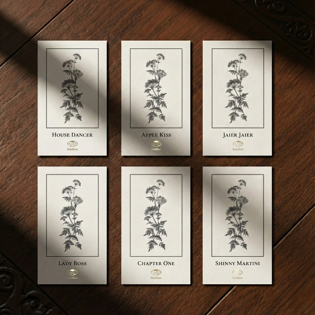 苒苒香水書籤｜六款收藏組