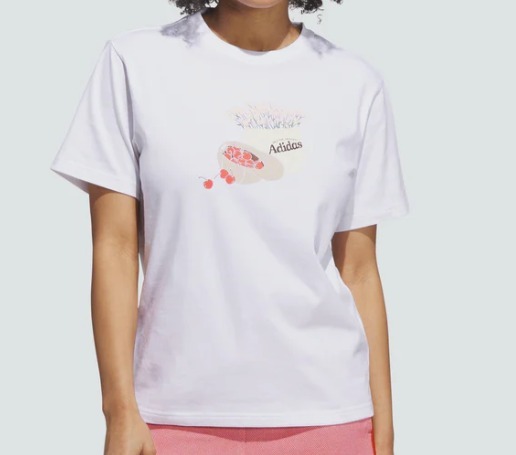 【直播】adidas LL121380 女裝短袖上衣(白色)