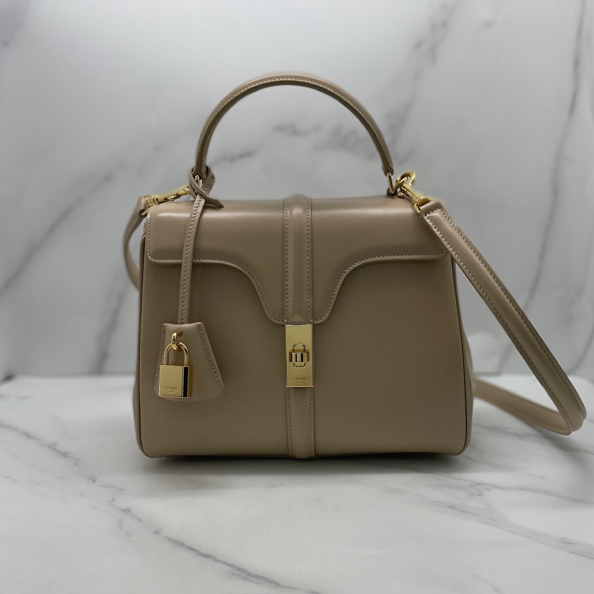 Celine Small 16 (Cappuccino)