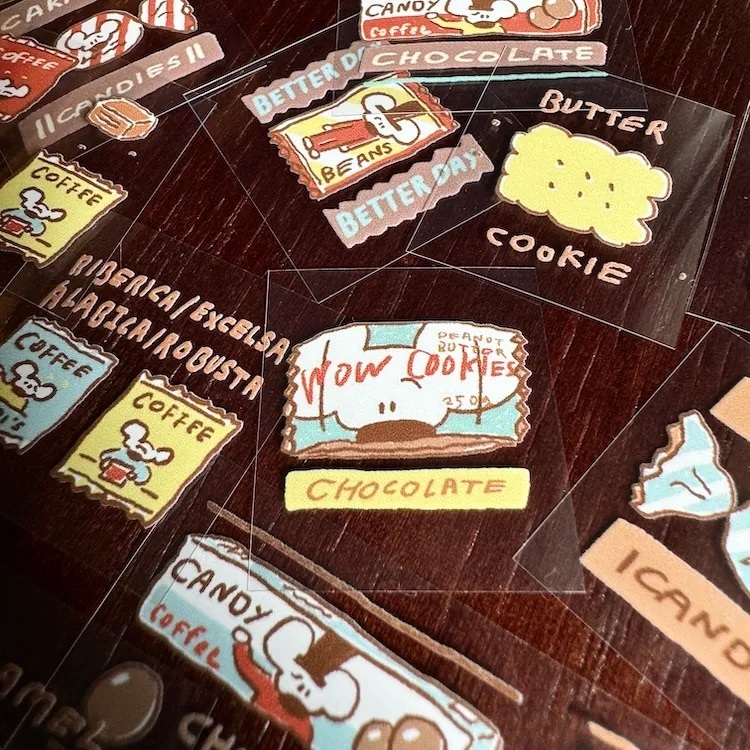 1991w2992｜Cookies PET膠帶