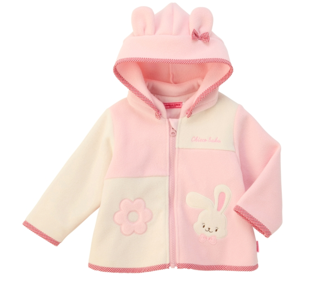 CS 粉紅拼色外套