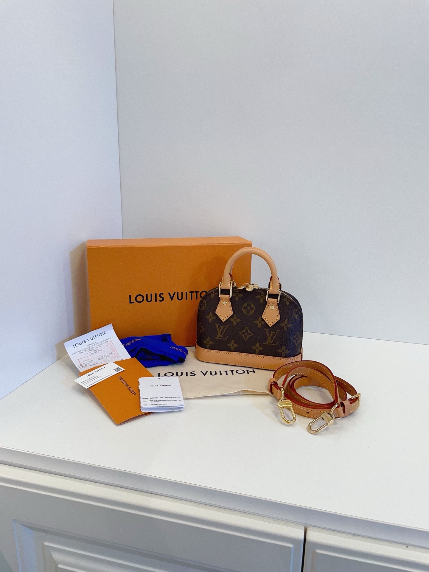 【99新】Louis Vuitton LV Alma 貝殼包