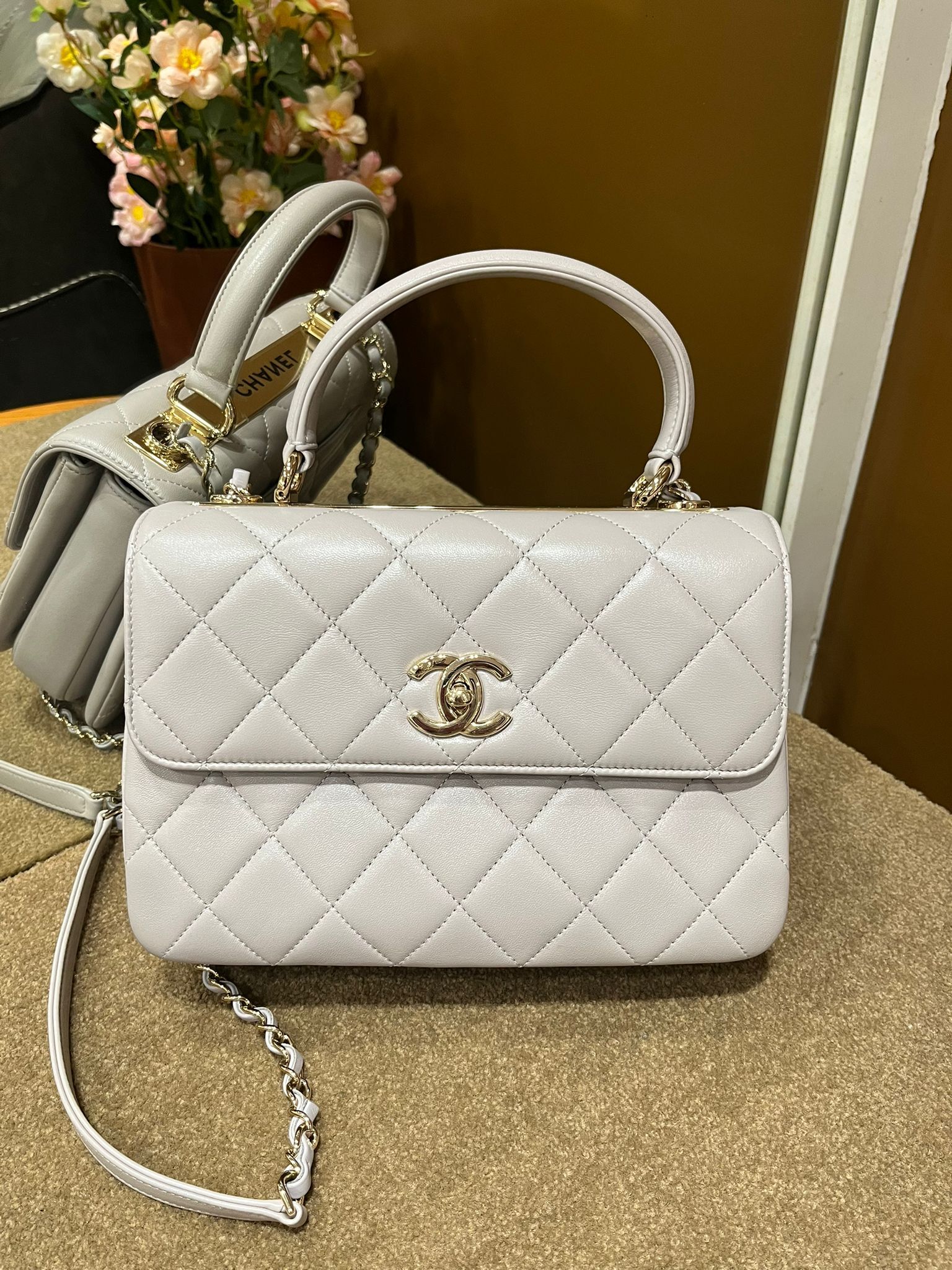 Chanel trendy 芯片鏈條包 (二手98%new）