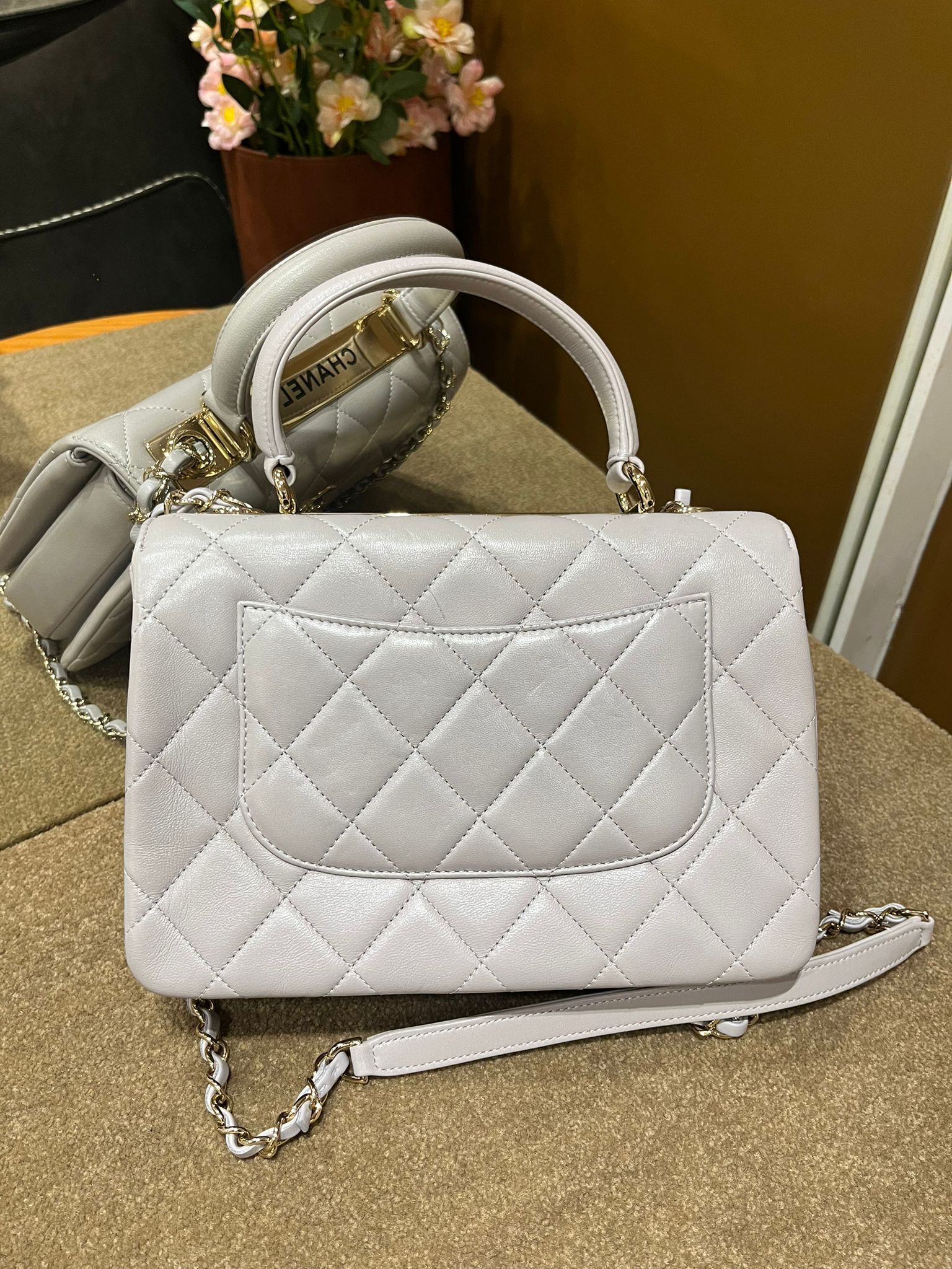 Chanel trendy 芯片鏈條包 (二手98%new）