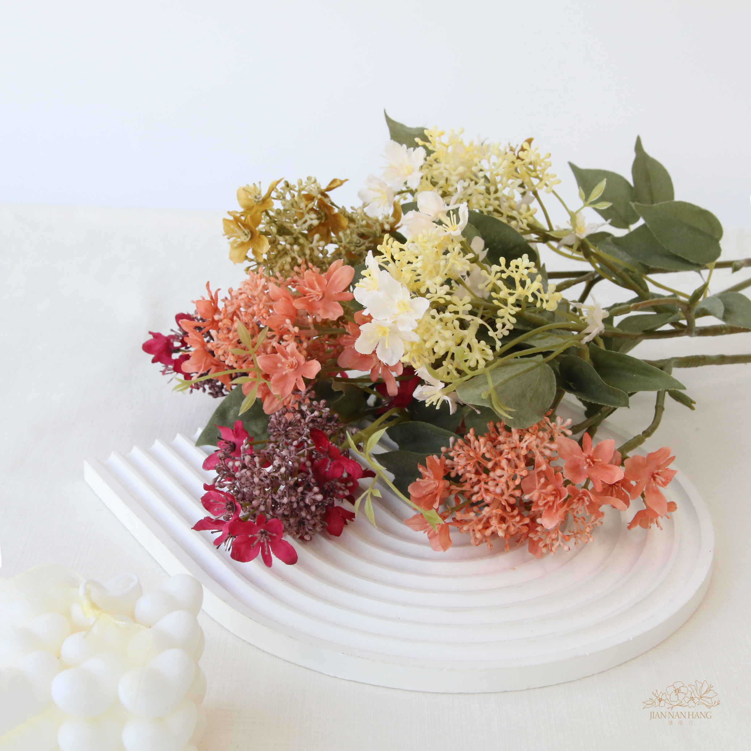 人造花Clair環保再生系列-Buttrea 5色