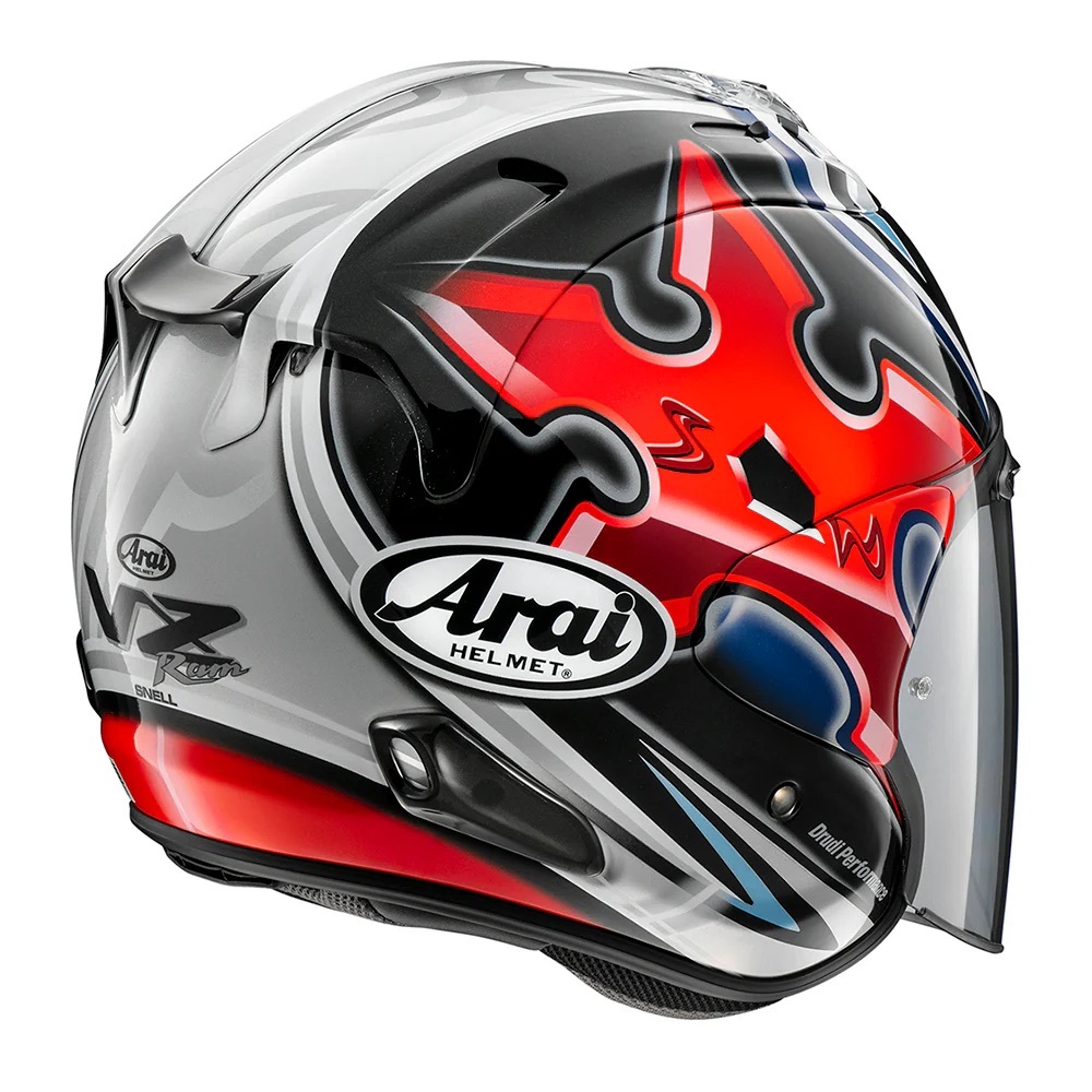 ARAI VZ-RAM NAKANO GP2 手裏劍 銀 3/4罩
