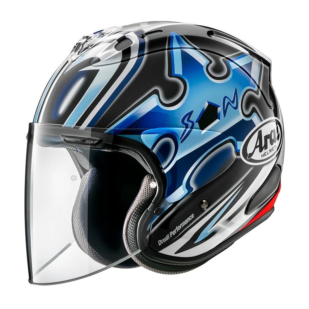 ARAI VZ-RAM NAKANO GP2 手裏劍 銀 3/4罩