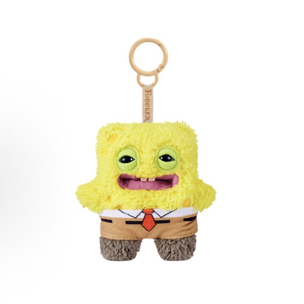FUGGLER X SPONGEBOB SQUAREPANTS 放克牙寶 海綿寶寶 聯名吊飾 醜娃 絨毛玩具