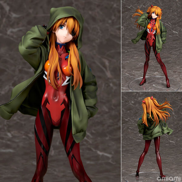 Alter 新世紀福音戰士劇場版 明日香 Evangelion: 3.0+1.0 Thrice Upon a Time Asuka Langley Shikinami Hoodie Ver. 1/7 Complete Figure