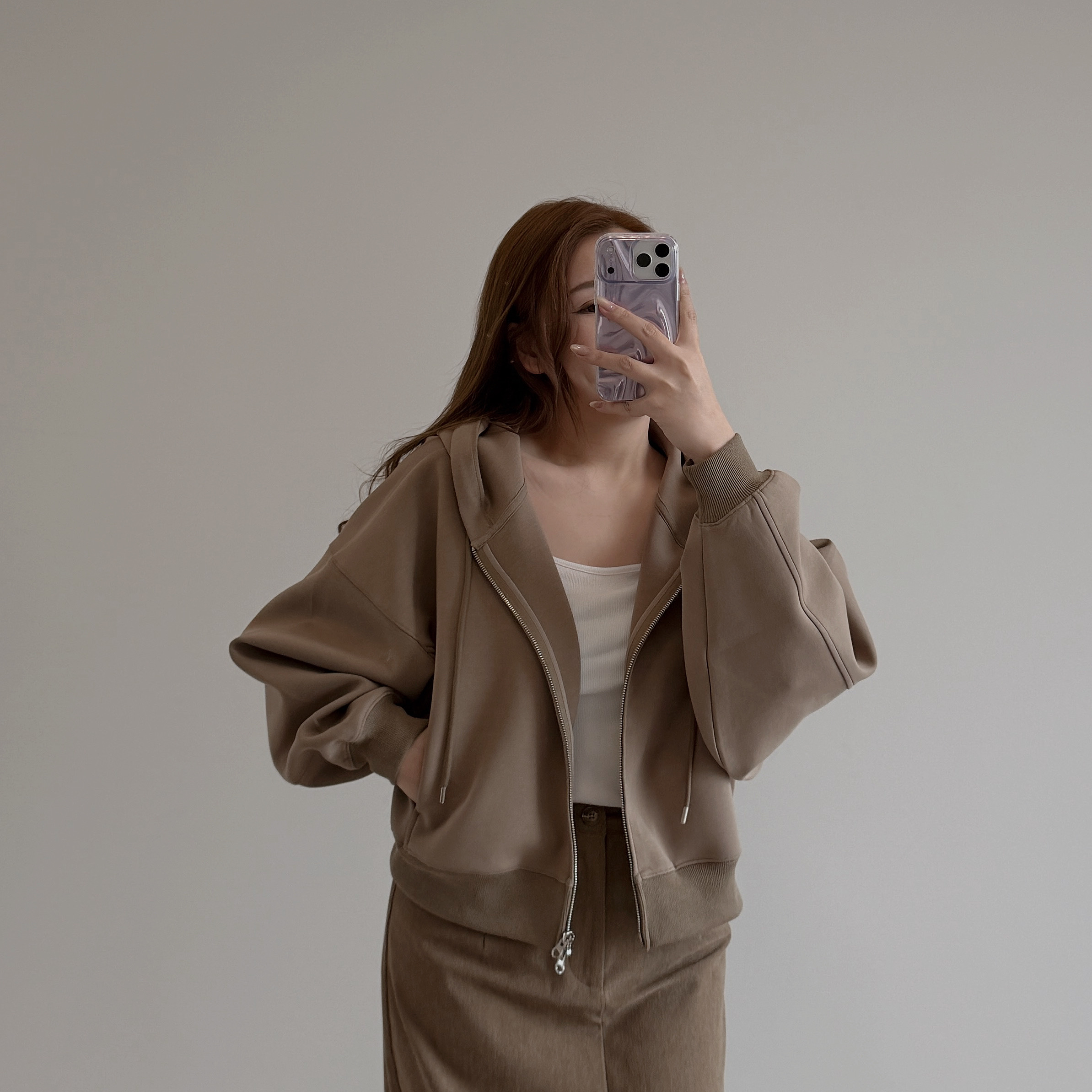 現貨 7315 蝙蝠袖短版衛衣外套