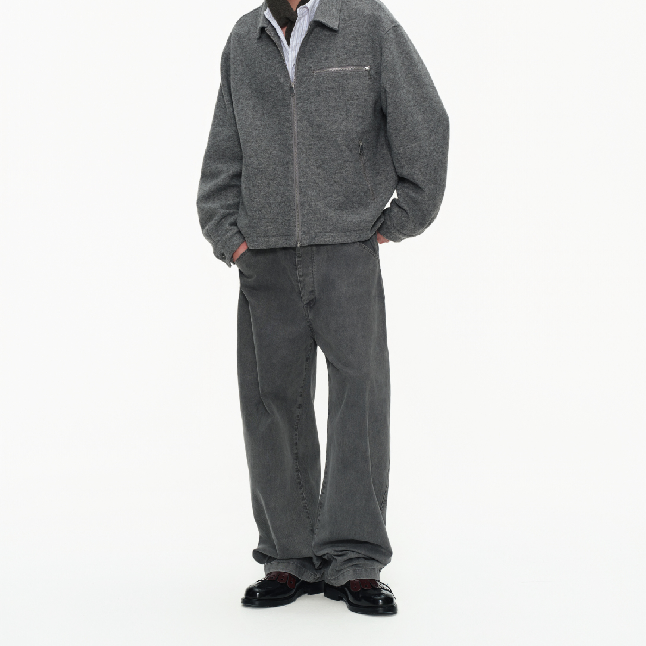 Nord Classic Washed Wide Leg Pants 水洗長褲 [NRP05]