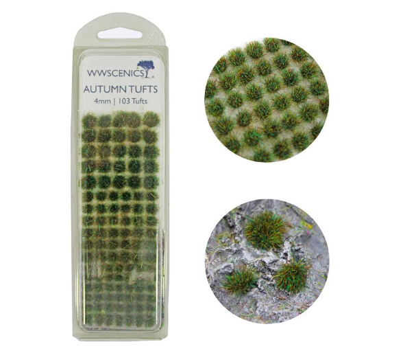 WWScenics W3T-AU4 4mm 秋季草叢