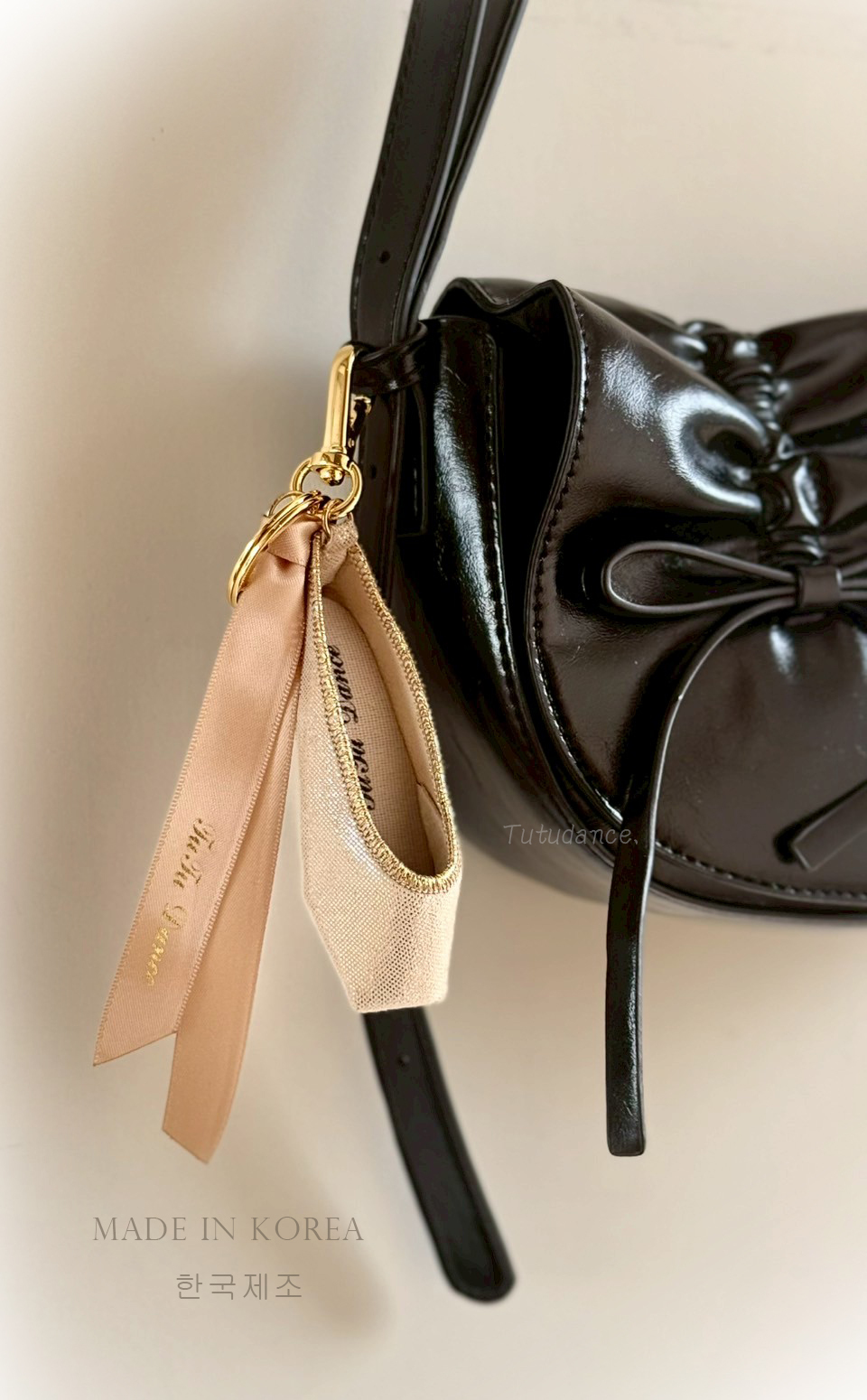 TuTu 嚴選【韓國手工真皮小硬鞋吊飾 Key Ring】