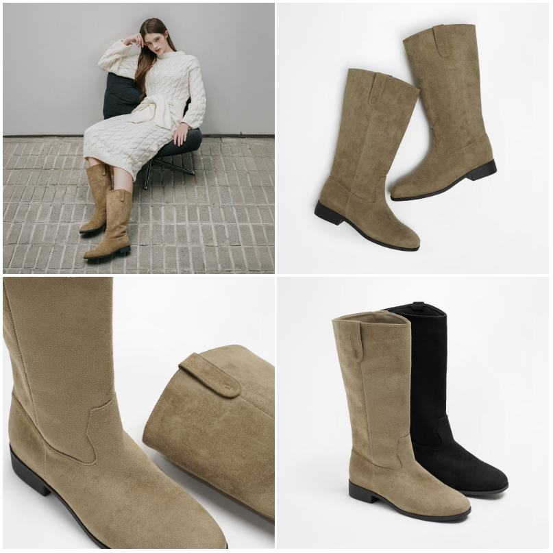 RY009 Gilbert 西部牛仔中長靴