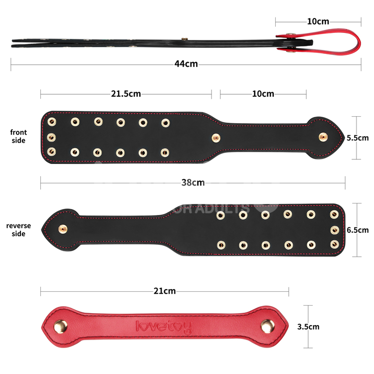 Rebellion Reign 叛逆拍擊 皮革雙層拍