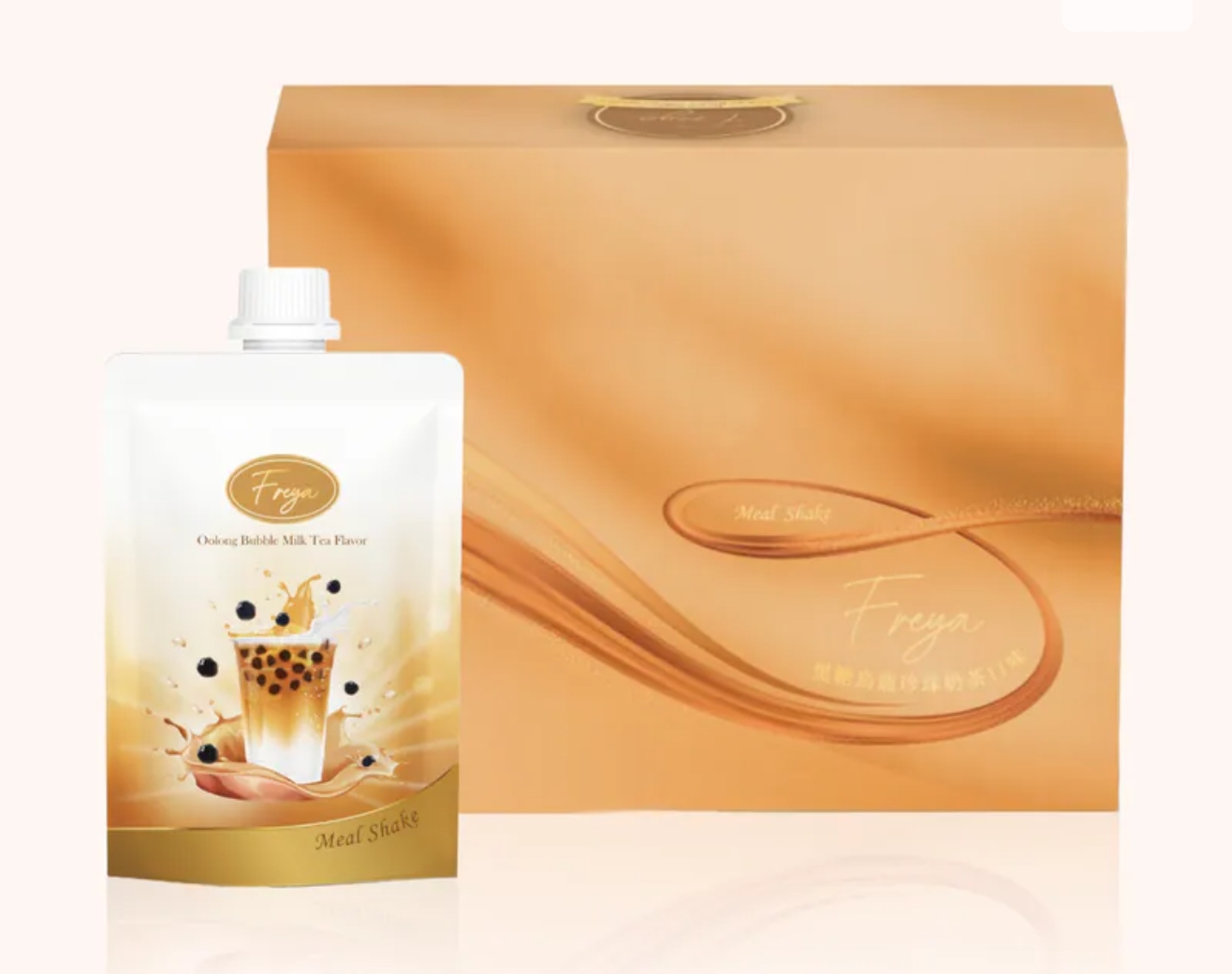 U246 Freya 烏龍珍珠奶茶味低卡飲 1盒14包 $388