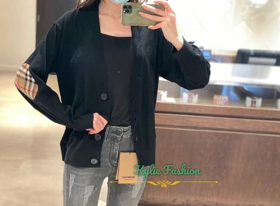 BBR 經典格仔 女款薄款 針織外套