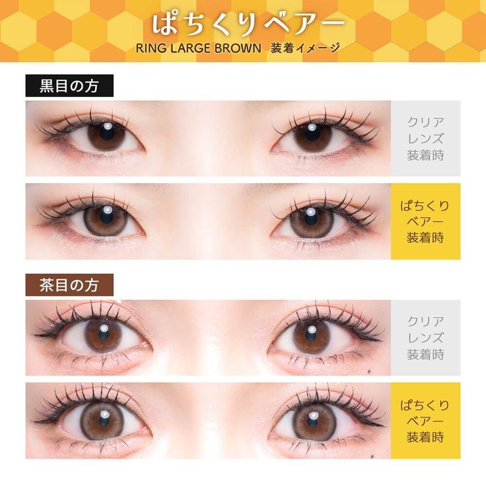 Flurry 1 Day (Ring Large Brown) (10P)