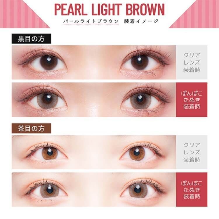 Flurry 1 Day (Pearl Light Brown) (10P)