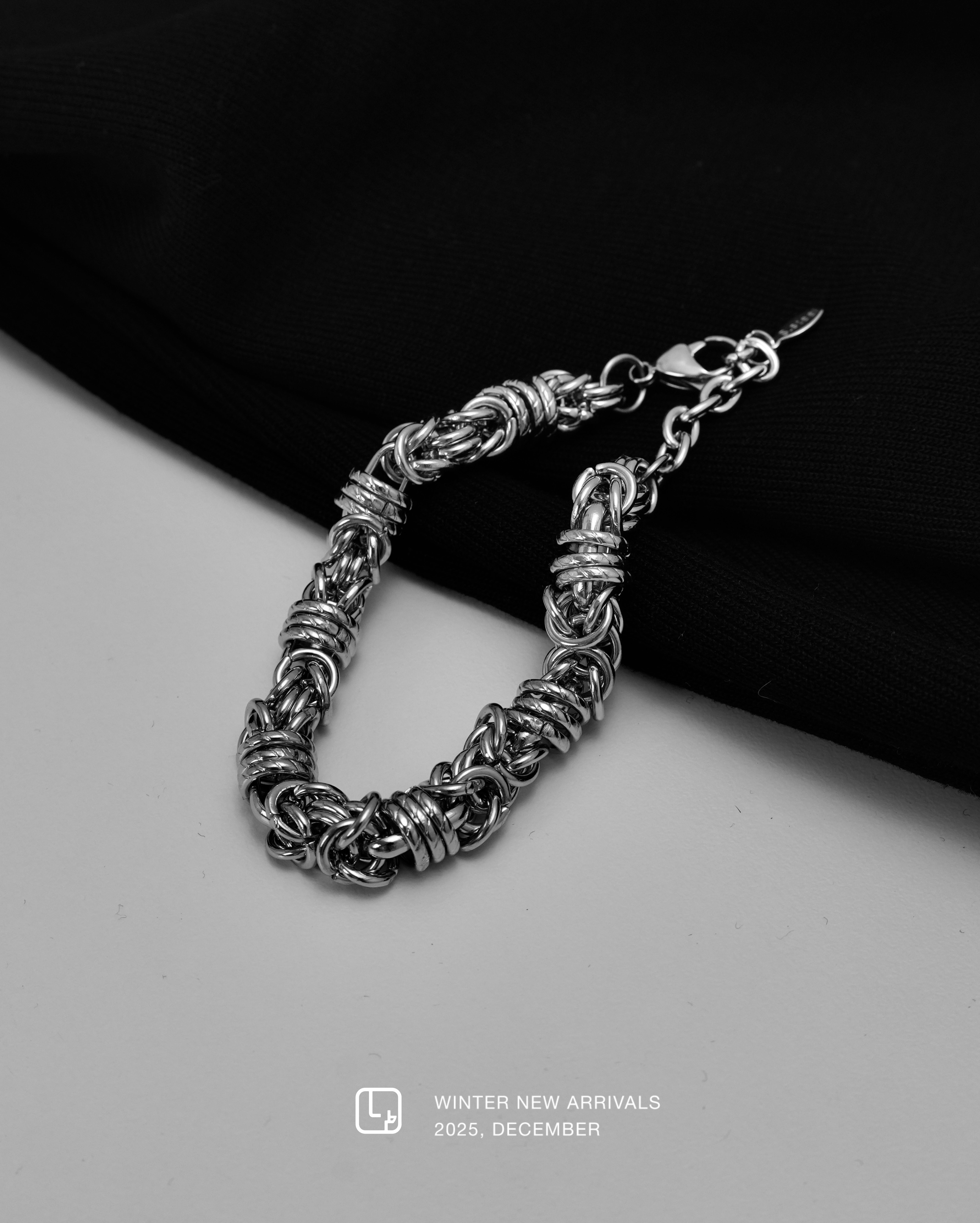 XIN SELECT 龍骨 鈦鋼 金屬 手鍊