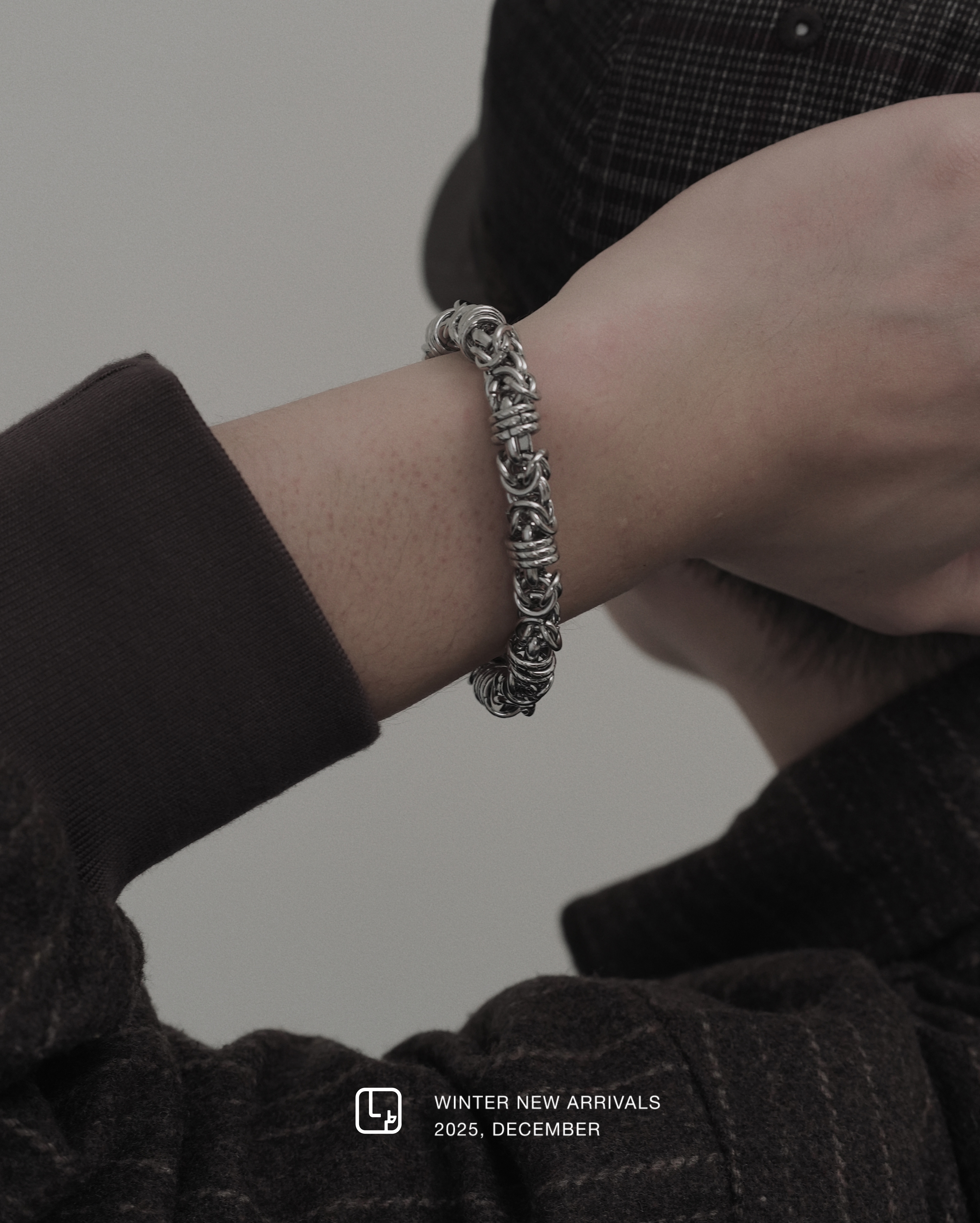 XIN SELECT 龍骨 鈦鋼 金屬 手鍊