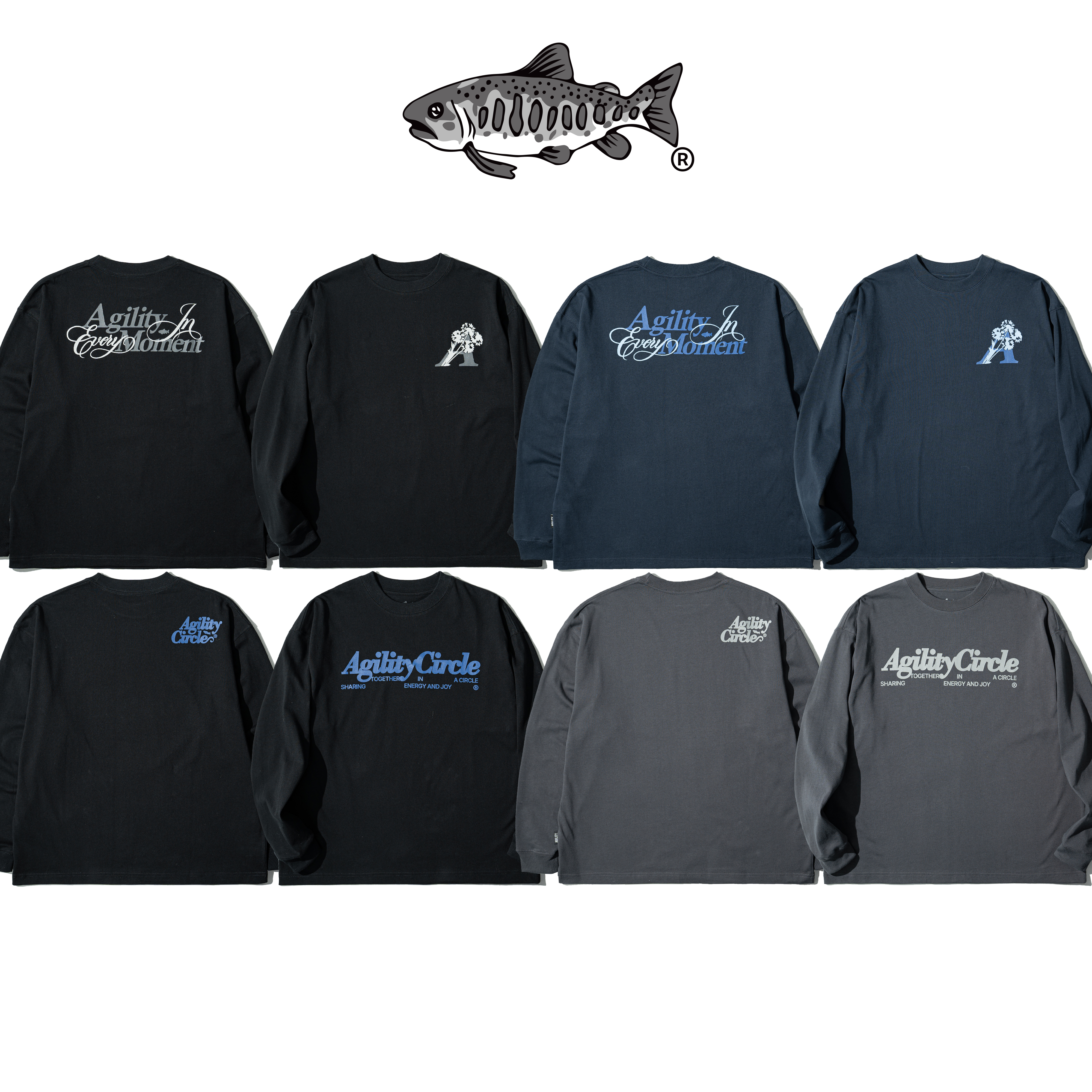 AGILITY Image Heavy LS Tee / Time Loop 時間循環 長袖Tee [RS8-V2]