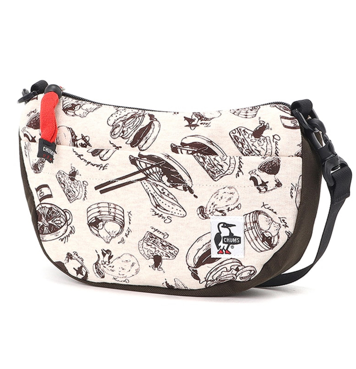 CHUMS MINI BANANA SHOULDER SWEAT NYLON - FOOD JOURNEY