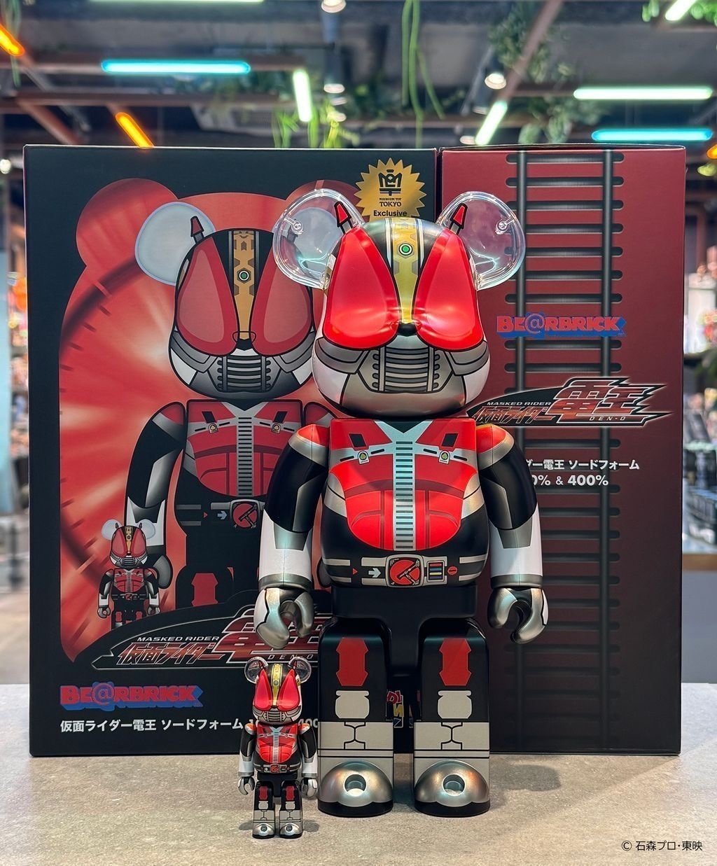 🎏預訂🎏Beabrick 400% 100% 仮面ライダー電王ソードフォーム