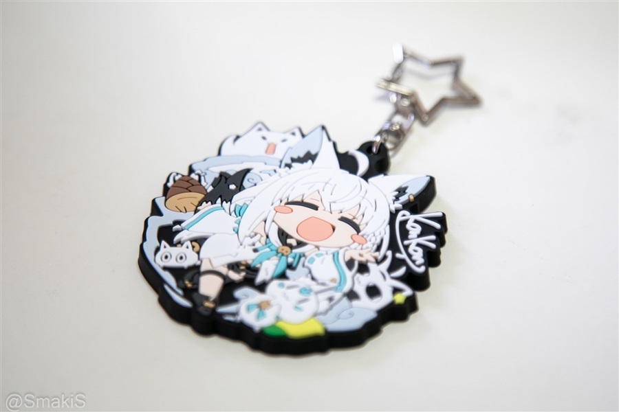 C107「同人代購」「Melonbooks代購」フブちゃんラバーキーホルダー