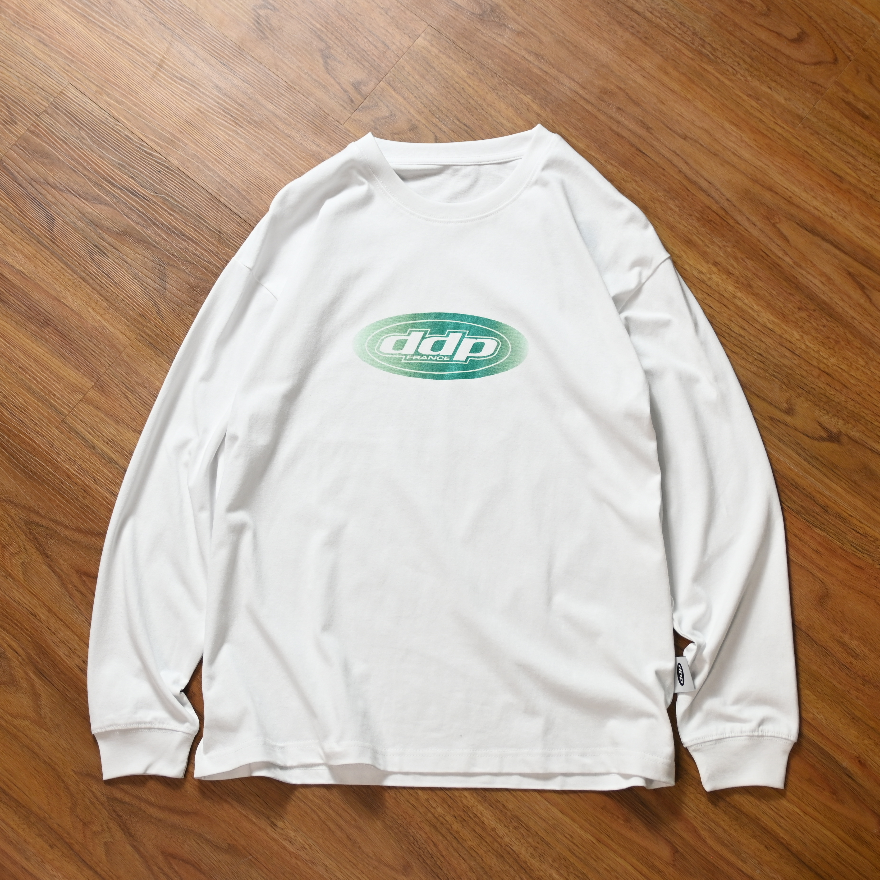DDP france JP FOIL PRINT LONG SLEEVE TEE