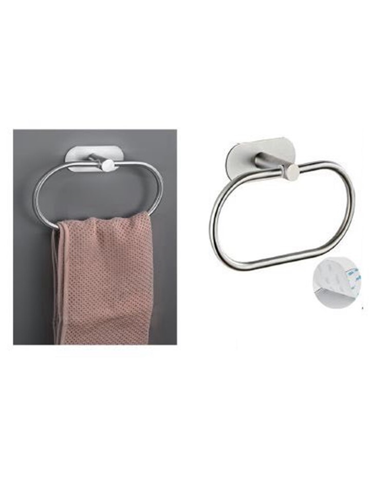 D1-9014WS免釘浴巾架