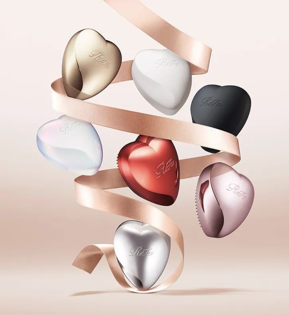 [現貨]ReFa Heart Brush 心型順髮梳 玫瑰金