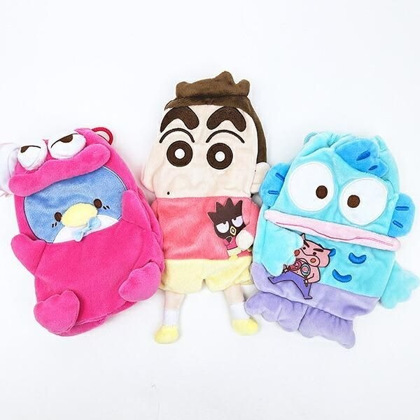 日本 Sanrio x 蠟筆小新 - 束繩袋