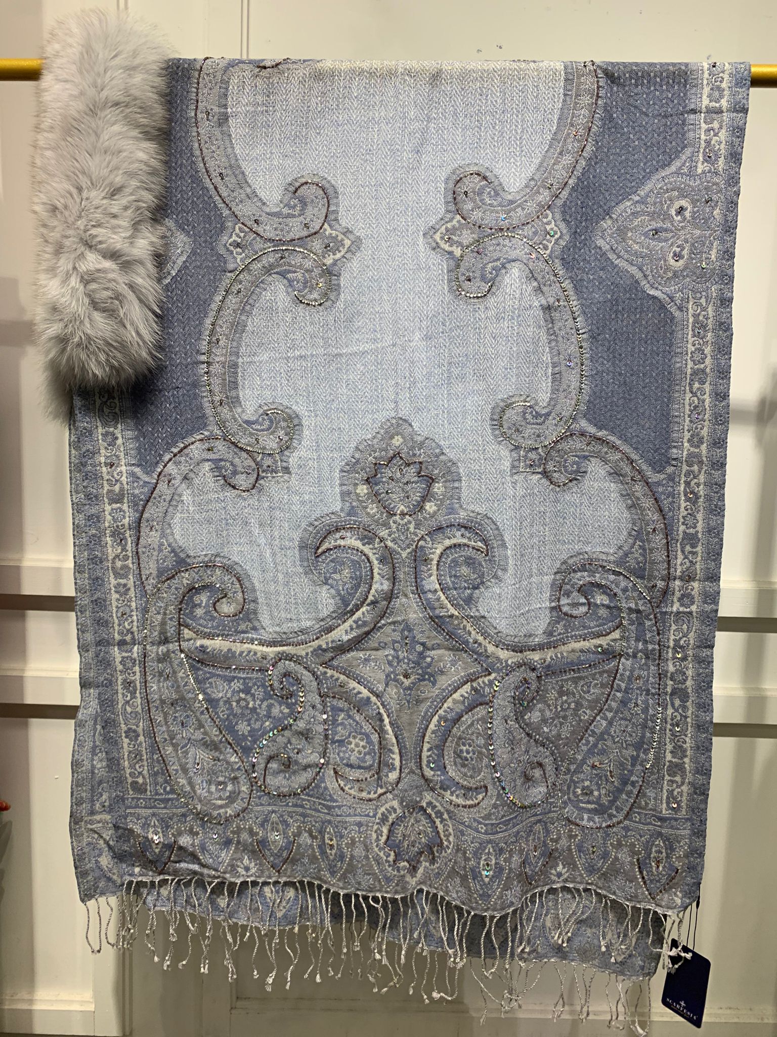 A58 100% Merino Wool + Fur (北歐狐狸毛)-M