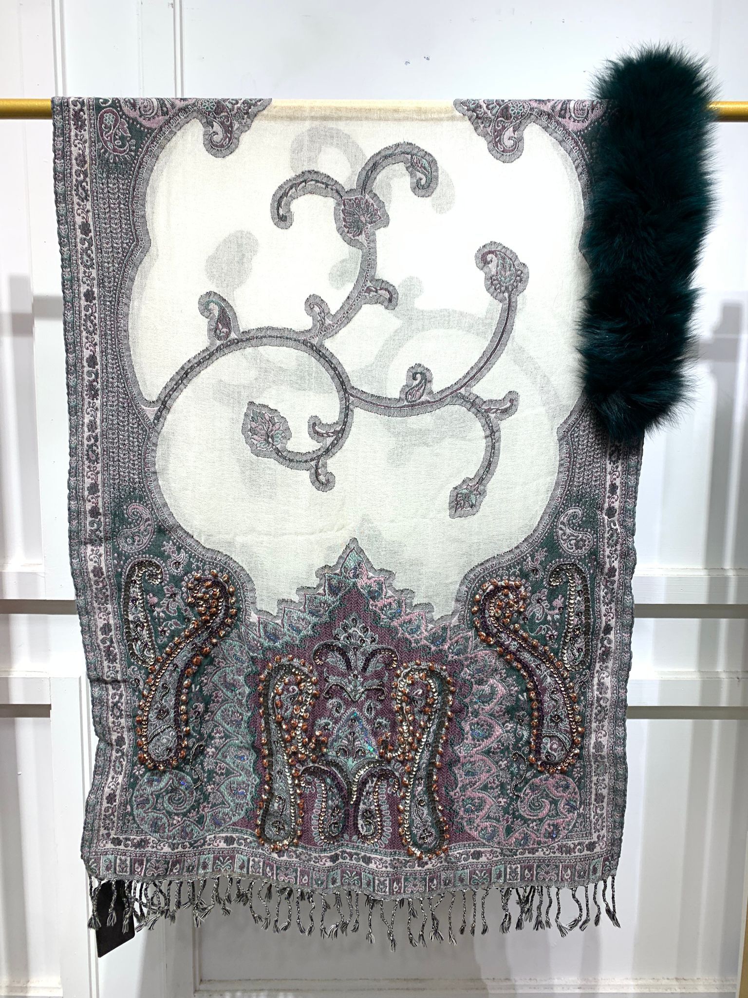 A61 100% Merino Wool + Fur (北歐狐狸毛)-M