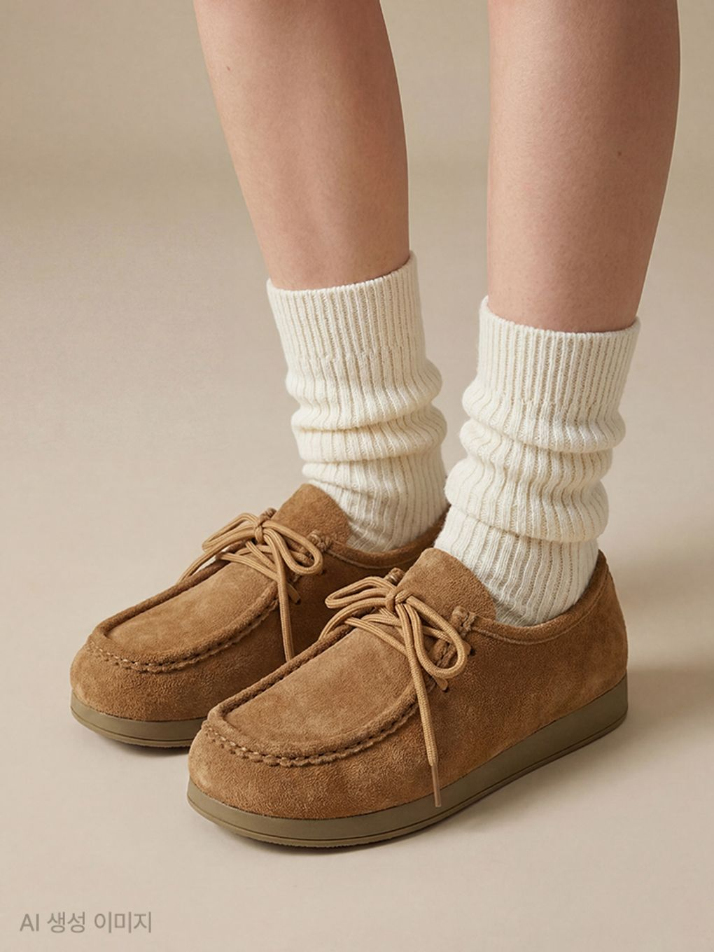 韓國 Shoopen Mocha Stitch Slip-On (2 Colours)