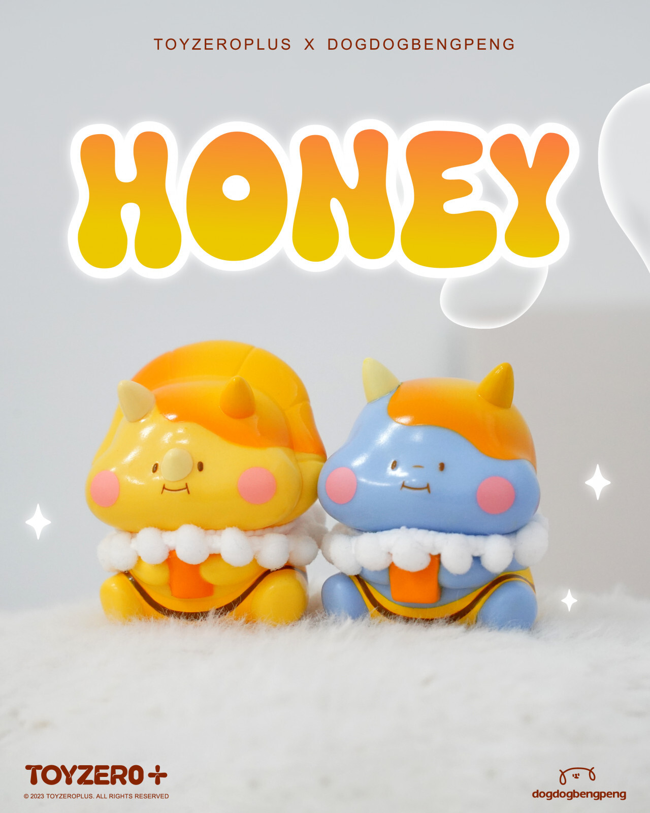 吃貨恐龍 - 蜜蜂小恐龍 ( 角龍 & 三角龍 )