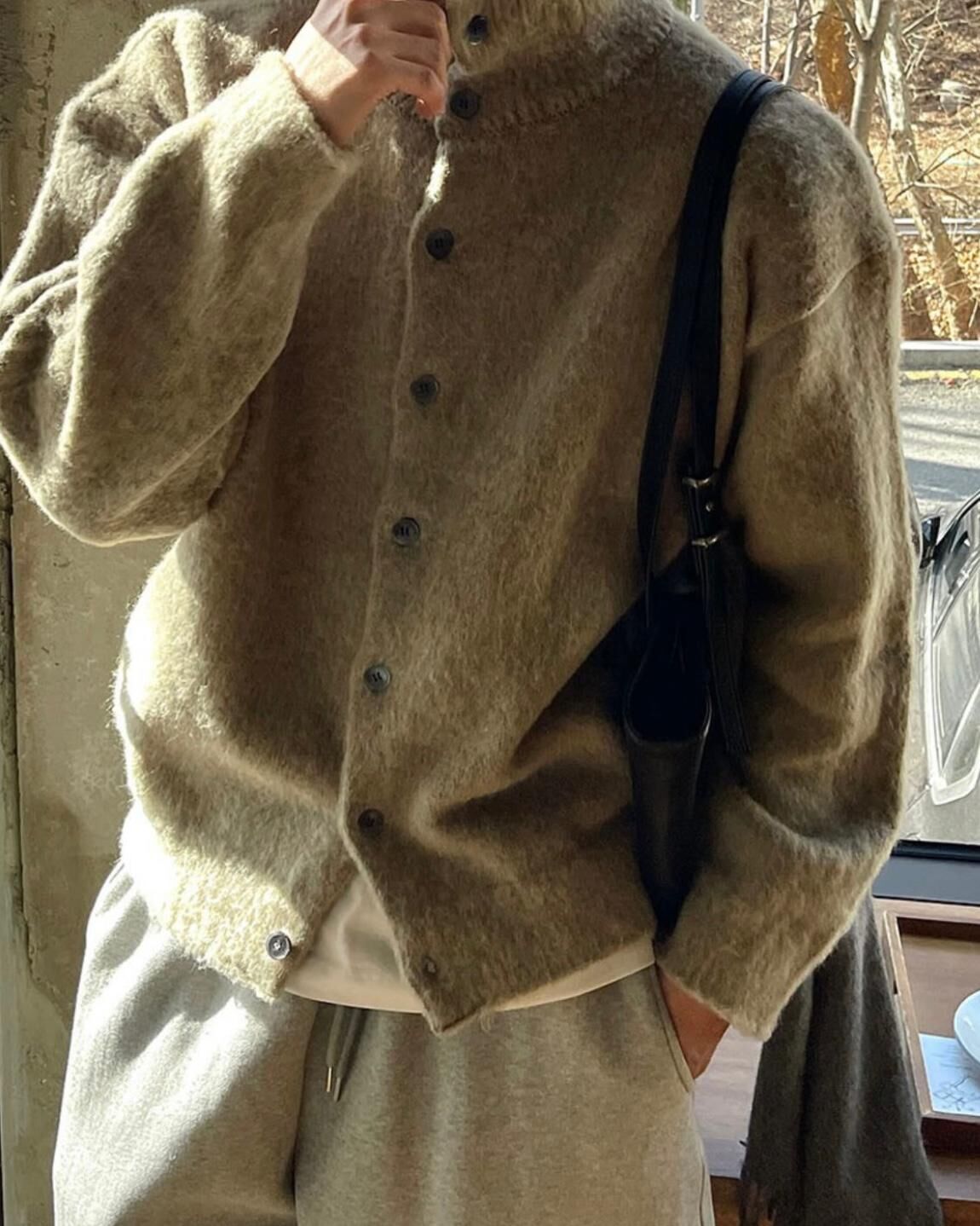 淨色企領開胸外套 Tac-0342JK