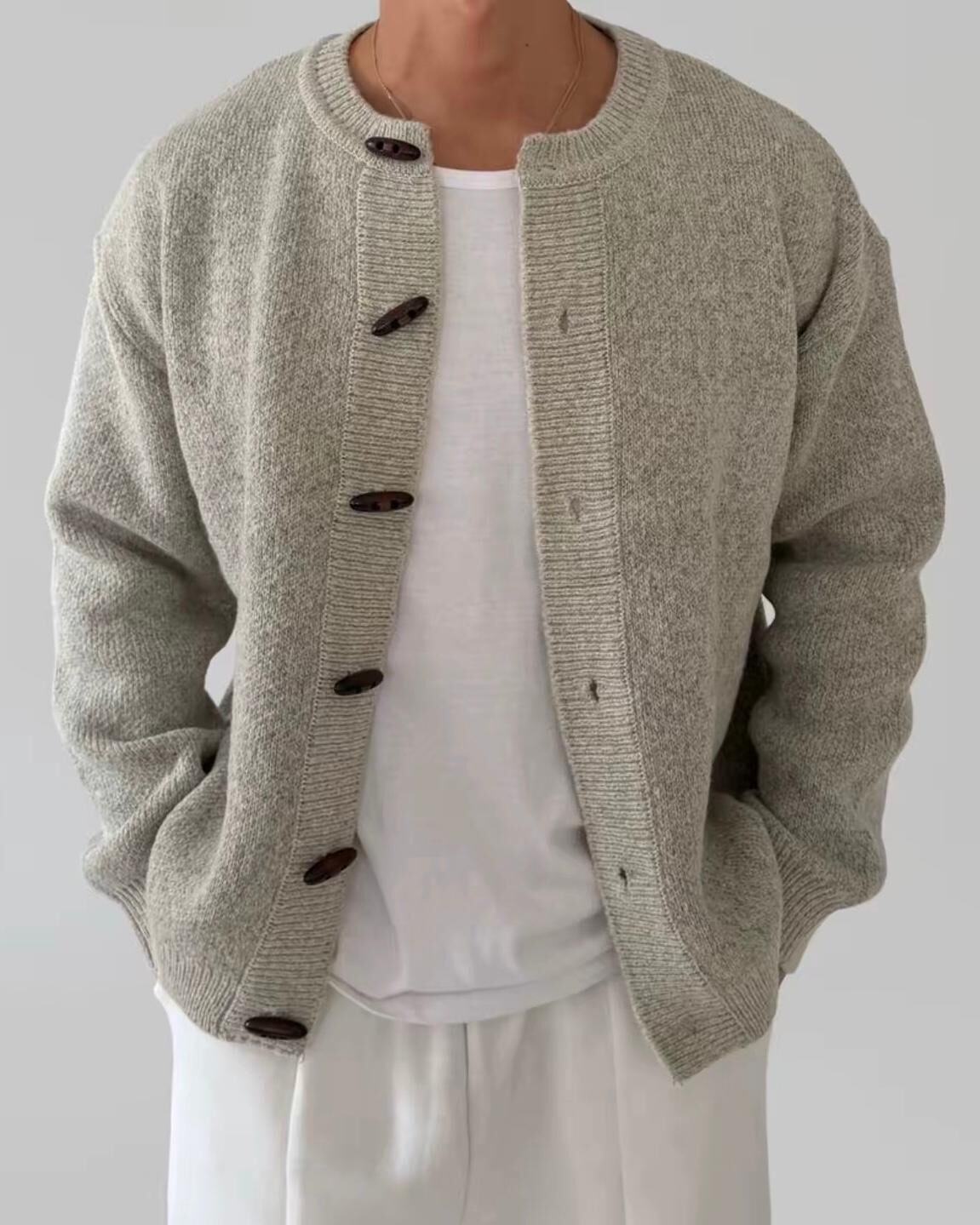 淨色開胸外套 Tac-0344JK