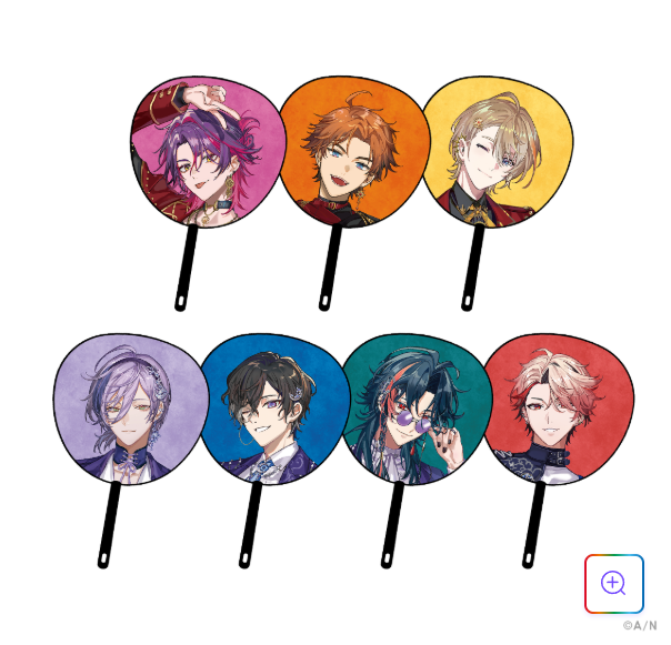 [代購][預訂] 彩虹社 IMPACT 扇子