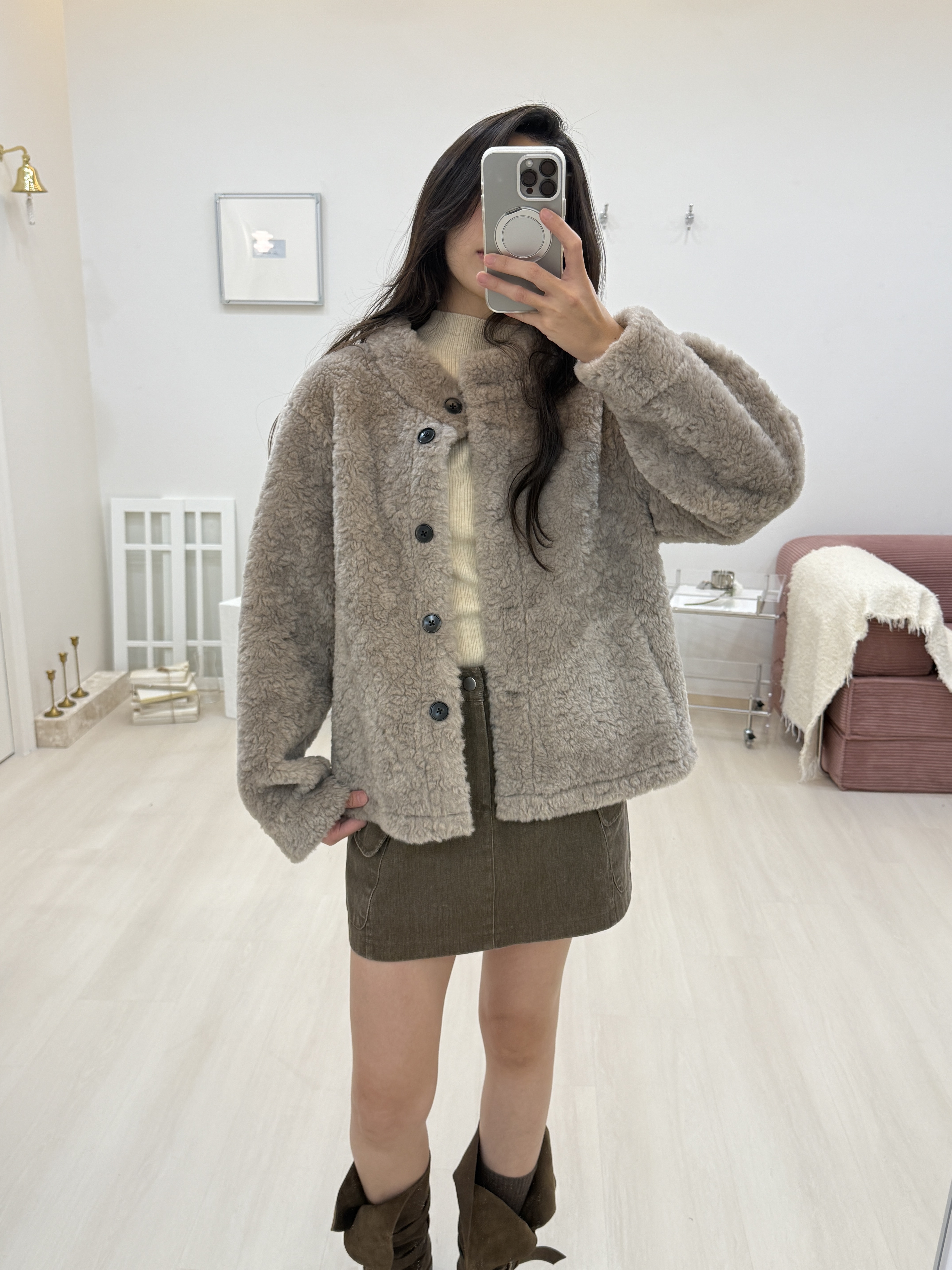 軟綿綿毛毛外套