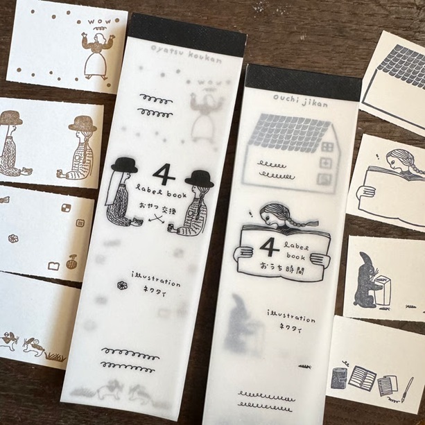 日本Necktie．活版印刷4分割便簽本 共2款