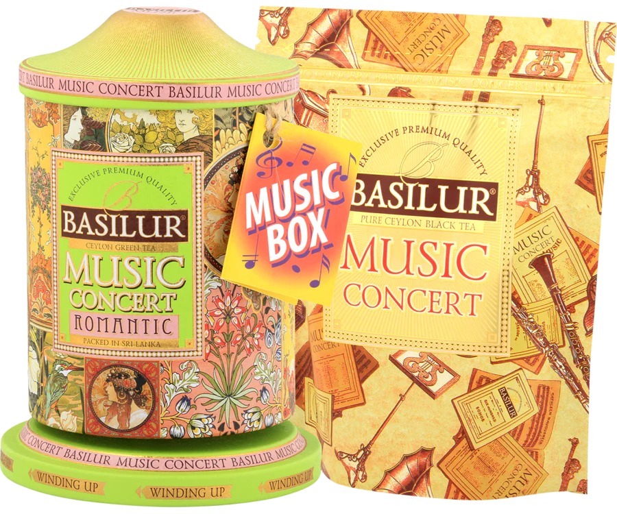 【現貨】BASILUR TEA 樂韻倫敦 音樂盒 100g