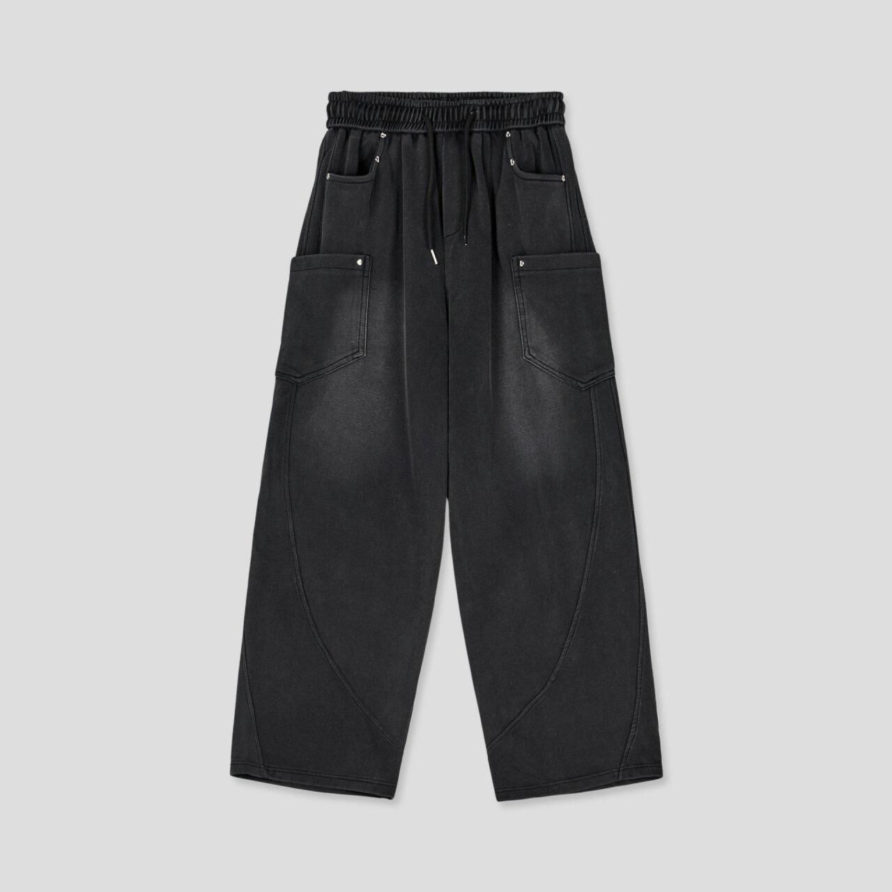 洗水淨色運動褲 1990S-035P