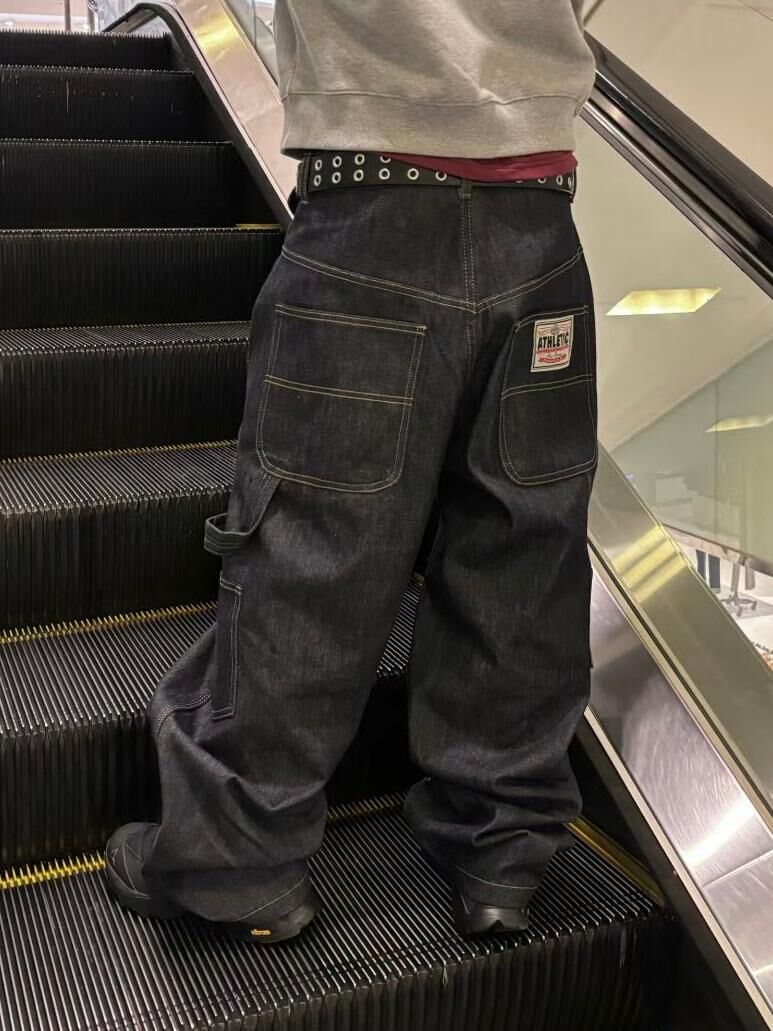 淨色鬆身牛仔褲 OUR ROOM-135P